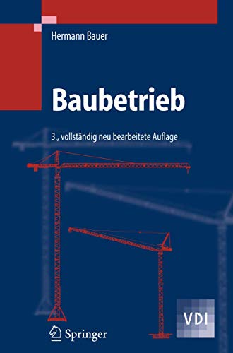 Baubetrieb (VDI-Buch)