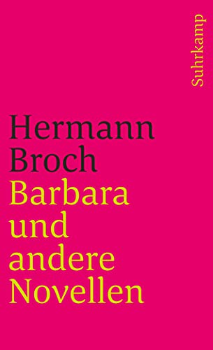 Barbara und andere Novellen: Eine Auswahl aus dem erzählerischen Werk (suhrkamp taschenbuch) von Suhrkamp Verlag AG