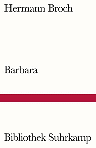Barbara: Novelle (Bibliothek Suhrkamp) von Suhrkamp Verlag