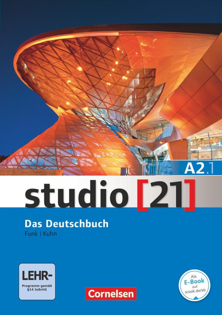 studio [21] Grundstufe A2: Teilband 1. Deutschbuch mit DVD-ROM von Cornelsen Verlag GmbH
