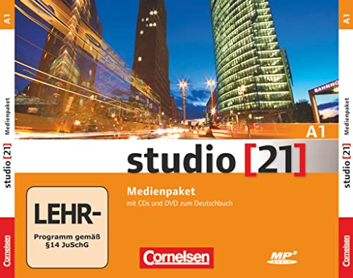 Studio [21] - Grundstufe - A1: Gesamtband: Medienpaket - Mit Audio-CDs und Video-DVD von Cornelsen