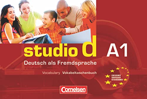 Studio d - Deutsch als Fremdsprache - Grundstufe - A1: Gesamtband: Vokabeltaschenbuch Deutsch-Englisch von Cornelsen Verlag