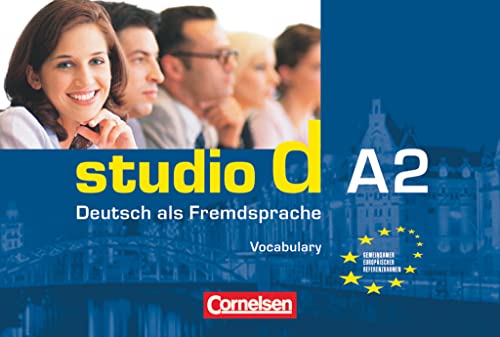 Studio d - Deutsch als Fremdsprache - Grundstufe - A2: Gesamtband: Vokabeltaschenbuch Deutsch-Englisch (Studio d, Grundstufe, A2: Gesamtband) von Cornelsen Verlag GmbH