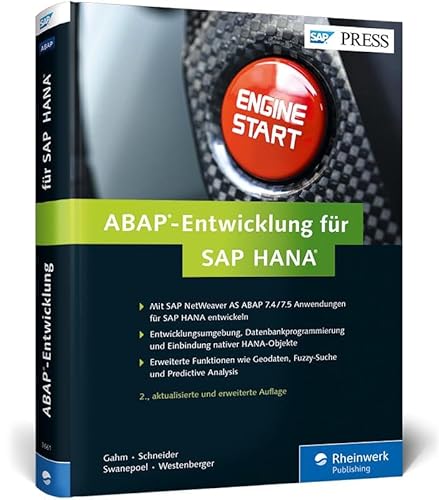 ABAP-Entwicklung für SAP HANA (SAP PRESS) von Rheinwerk Verlag GmbH