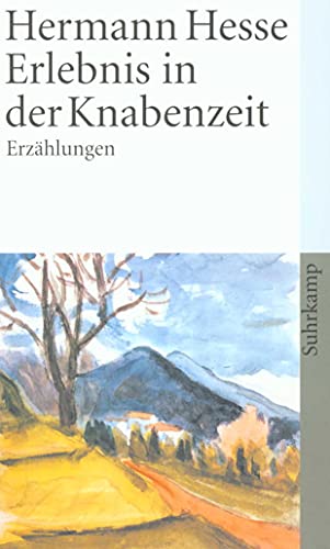 Erlebnis in der Knabenzeit: Sämtliche Erzählungen 1899-1902 (suhrkamp taschenbuch)