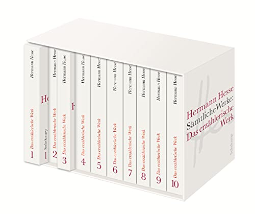 Hermann Hesse - Das erzählerische Werk: Sämtliche Jugendschriften, Romane, Erzählungen, Märchen und Gedichte: 10 Bände in Kassette (suhrkamp taschenbuch)
