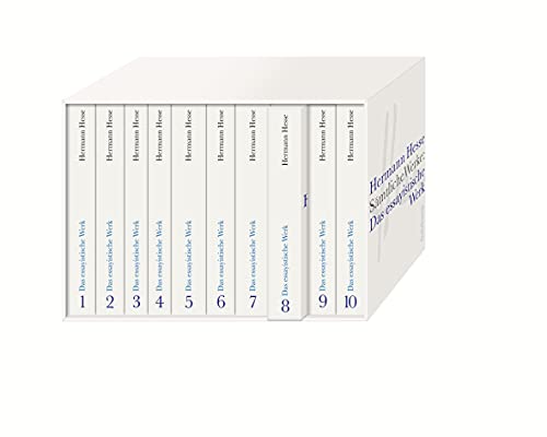 Hermann Hesse - Das essayistische Werk: Autobiographische Schriften. Betrachtungen und Berichte. Die politischen Schriften: 10 Bände in Kassette (suhrkamp taschenbuch)