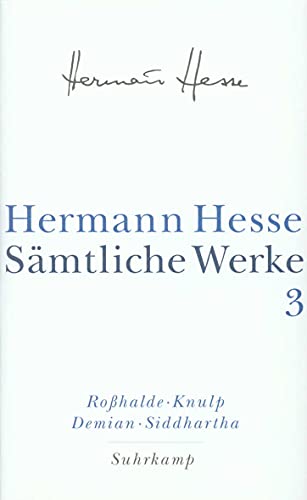 Sämtliche Werke, Band 3: Die Romane