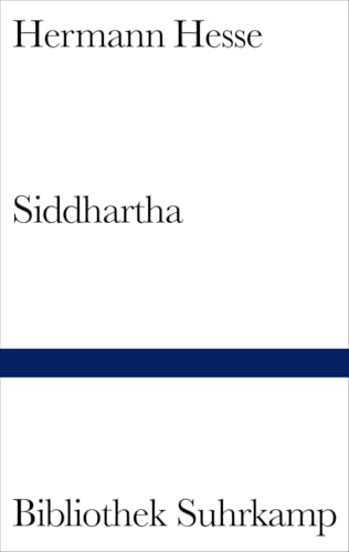 Siddhartha. Eine indische Dichtung.