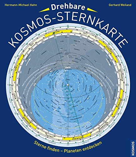 Drehbare Kosmos-Sternkarte: Sterne finden - Planeten entdecken