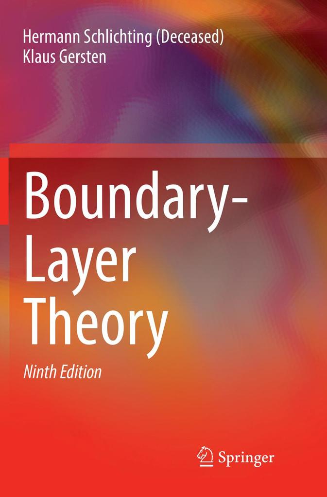 Boundary-Layer Theory von Springer Berlin Heidelberg