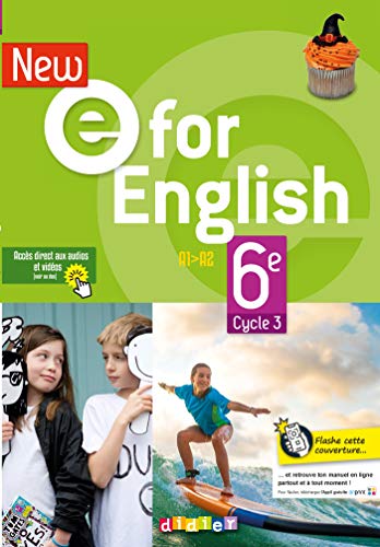 New E For English 6ème - Anglais Ed.2021 - Livre de l'élève