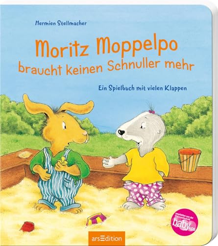 Moritz Moppelpo braucht keinen Schnuller mehr: Ein Spielbuch mit vielen Klappen | Das beliebteste Pappbilderbuch zum Thema Schnullerentwöhnung für Kinder ab 24 Monaten