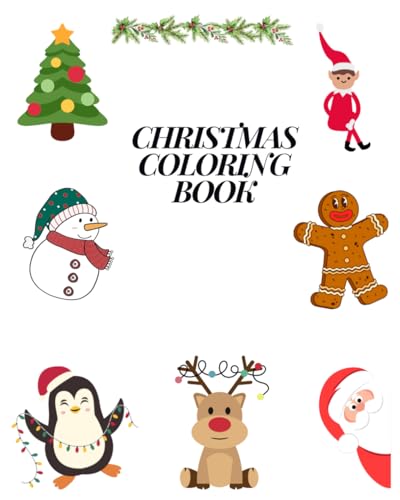CHRISTMAS COLORING BOOK: christm von Independently published