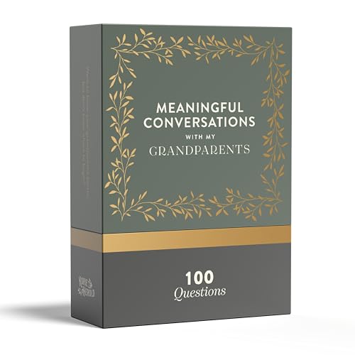 Meaningful Conversations with My Grandparents: 100 Interactive Conversation Cards for Families: A Conversation Card Deck to Deepen Your Family's ... Story Books and Guided Journals, Band 9) Meaningful Conversations with My Grandparents: 100 Interactive Conversation Cards for Families: A Conversation Card Deck to Deepen Your Family's ... Story Books and Guided Journals, Band 9) von Paige Tate & Co