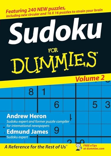 Sudoku For Dummies, Volume 2 (For Dummies Series, Band 2) von For Dummies
