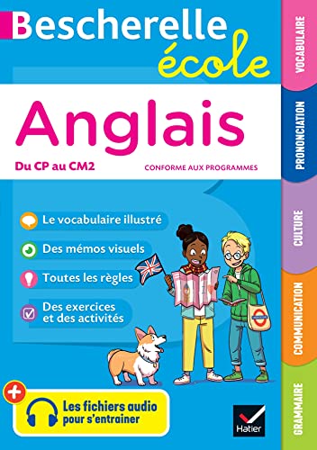 Bescherelle école - Anglais (CP, CE1, CE2, CM1, CM2): tout le programme d'anglais à l'école primaire Bescherelle école - Anglais (CP, CE1, CE2, CM1, CM2): tout le programme d'anglais à l'école primaire