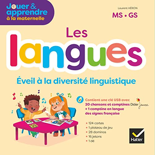 Jouer et apprendre - Langues PS, MS, GS Éd. 2020 - Jeux des langues + accès numérique von HATIER