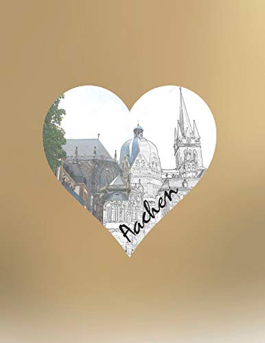 Aachen | Faltmalbuch [Großformat]