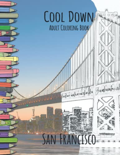 Cool Down | Adult Coloring Book: San Francisco