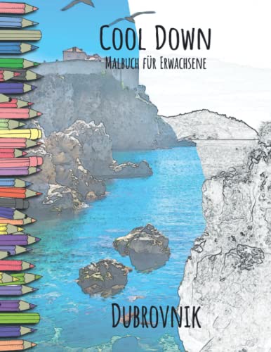 Cool Down | Malbuch für Erwachsene: Dubrovnik