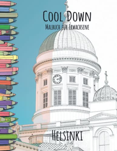 Cool Down | Malbuch für Erwachsene: Helsinki