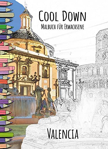 Cool Down | Malbuch für Erwachsene: Valencia von Herpers Verlag