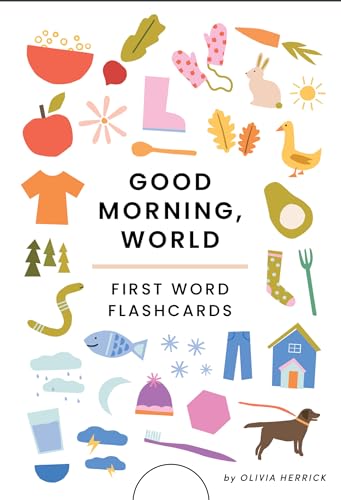 Good Morning, World Flash Cards: First Word Flashcards von Familius