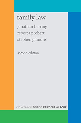 Great Debates in Family Law (Great Debates in Law)