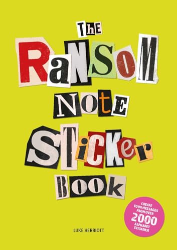 The Ransom Note Sticker Book: Thousands of letters for your anonymous messages von Thames & Hudson