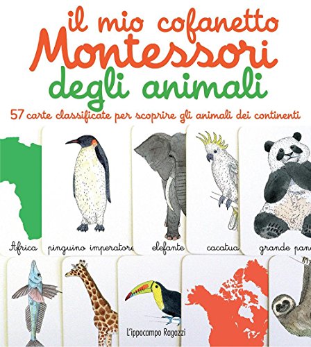 Il mio cofanetto Montessori degli animali von L'Ippocampo Ragazzi