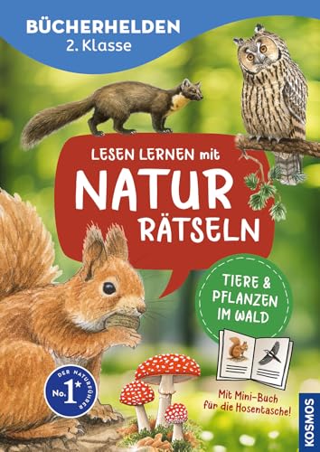 Lesen lernen mit Naturrätseln, Bücherhelden 2. Klasse, Tiere und Pflanzen im Wald: Gut lesen können - Spannende Naturrätsel für Erstleser ab 7 Jahren - lesen, schreiben, rätseln, wissen! Lesen lernen mit Naturrätseln, Bücherhelden 2. Klasse, Tiere und Pflanzen im Wald: Gut lesen können - Spannende Naturrätsel für Erstleser ab 7 Jahren - lesen, schreiben, rätseln, wissen!