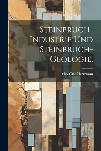 Steinbruch-Industrie und Steinbruch-Geologie.