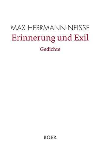 Erinnerung und Exil - Gedichte: Mit einem Nachwort von Stefan Zweig