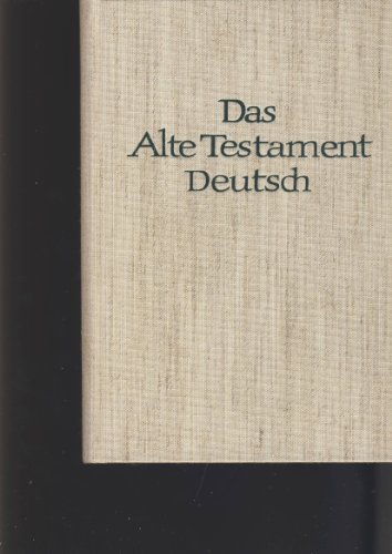 Das Alte Testament Deutsch (ATD), Tlbd.9, Die Bücher Josua, Richter, Ruth (Das Alte Testament Deutsch: Neues Göttinger Bibelwerk, Band 9)