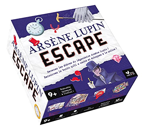 Arsène Lupin Escape - boîte avec cartes et accessoires: Boîte de jeu von DEUX COQS D OR