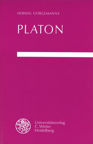 Platon (Heidelberger Studienhefte zur Altertumswissenschaft) von Universitatsverlag Winter