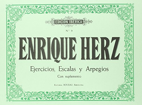 Ejercicios, Escalas y Arpegios: Con suplemento