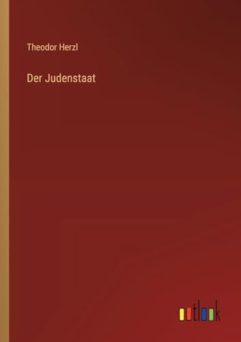 Der Judenstaat von Outlook Verlag