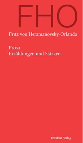 Erzählungen 02: Erzählungen und Skizzen von Residenz Verlag