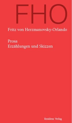 Erzählungen 02: Erzählungen und Skizzen von Residenz Verlag