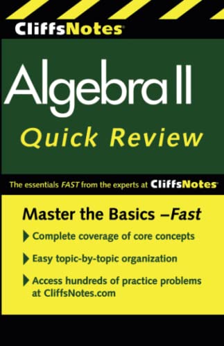 CliffsNotes Algebra II Quick Review: 2nd Edition