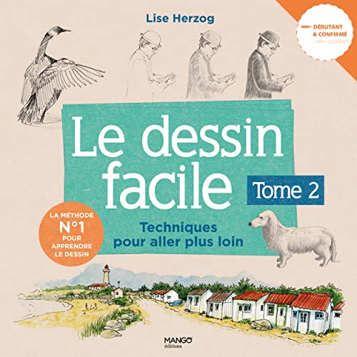 Le dessin facile 2, Techniques pour aller plus loin: Tome 2, Techniques pour aller plus loin von MANGO