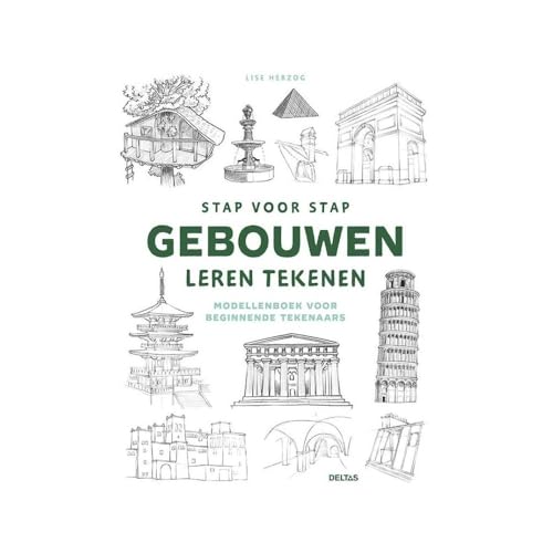 Stap voor stap gebouwen leren tekenen: Modellenboek voor beginnende tekenaars von Zuidnederlandse Uitgeverij (ZNU)