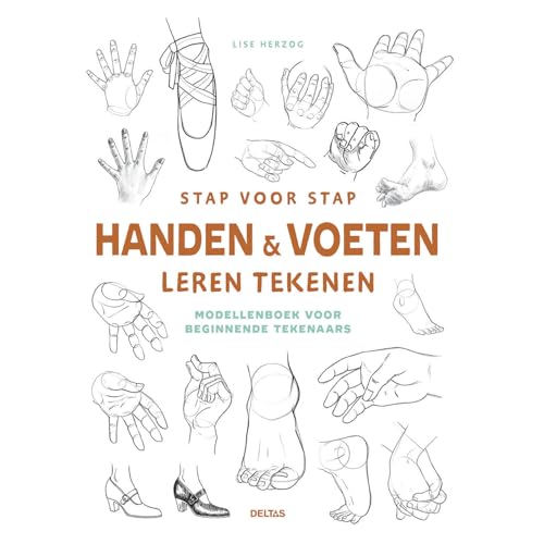 Stap voor stap handen & voeten leren tekenen: modellenboek voor beginnende tekenaars von Zuidnederlandse Uitgeverij (ZNU)