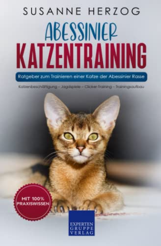 Abessinier Katzentraining - Ratgeber zum Trainieren einer Katze der Abessinier Rasse: Katzenbeschäftigung – Jagdspiele – Clicker-Training – Trainingsaufbau Abessinier Katzentraining - Ratgeber zum Trainieren einer Katze der Abessinier Rasse: Katzenbeschäftigung – Jagdspiele – Clicker-Training – Trainingsaufbau