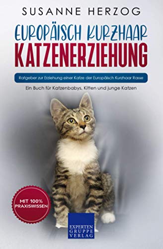 Europäisch Kurzhaar Katzenerziehung - Ratgeber zur Erziehung einer Katze der Europäisch Kurzhaar Rasse: Ein Buch für Katzenbabys, Kitten und junge Katzen von Expertengruppe Verlag