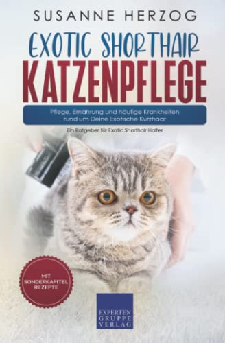 Exotic Shorthair Katzenpflege – Pflege, Ernährung und häufige Krankheiten rund um Deine Exotische Kurzhaar: Ein Ratgeber für Exotic Shorthair Halter von Expertengruppe Verlag