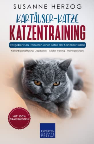 Kartäuser Katzentraining - Ratgeber zum Trainieren einer Katze der Kartäuser Rasse: Katzenbeschäftigung – Jagdspiele – Clicker-Training – Trainingsaufbau von Expertengruppe Verlag