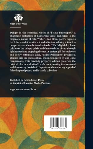 Feline Philosophy von Anson Street Press